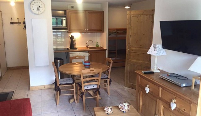 Les Deux Alpes/skis with feet 4/6 pers. 37m2