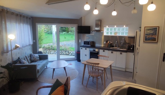 Les deux rivages, house in the center of Cotentin, with jacuzzi 2pers.