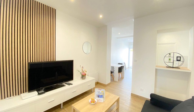 Les Dunes 1 appartement à deux pas de la plage