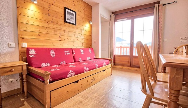 Les Evettes Chalets - Apartment in a residence with pool at the foot of the slopes