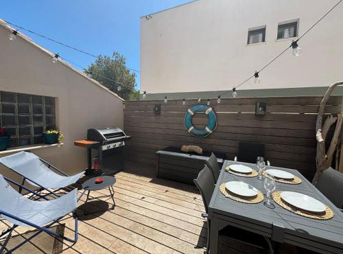 Les Flamants Roses La Capte T2 4 personnes 200m de la plage