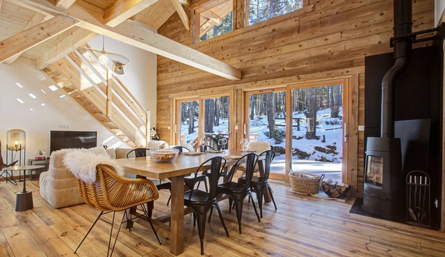 Les Flocons Dorés - Chalet au coeur de la nature