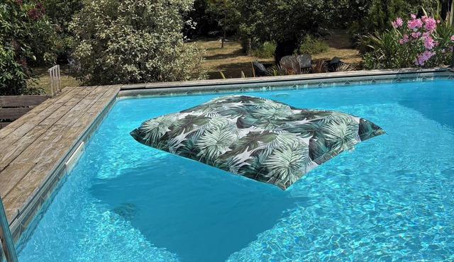 Les Frênes Bleus, Belle charentaise, calm and greenery between île de ré and La VV