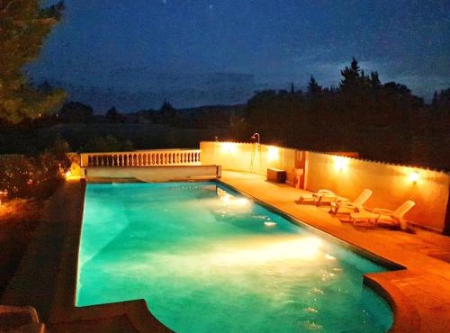 Les Garrigues de l'Oluké - Spa privatif, Piscine, Tennis