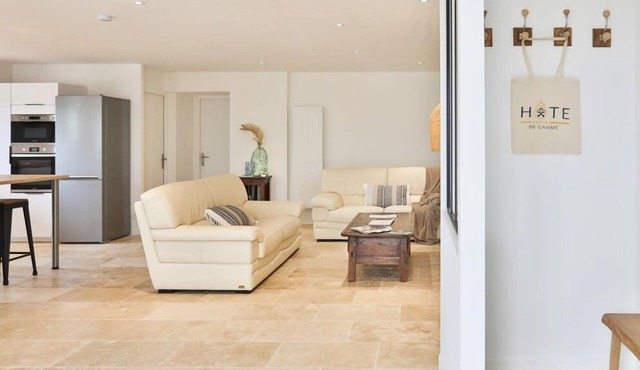 Les gazelles - 4* house at the foot of the beach