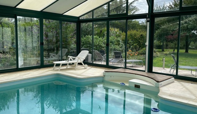 Les Hauts de Locmiquel - Family house with swimming pool and park near the beach