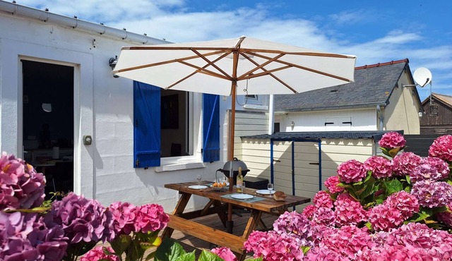 Les heures tranquilles - Sea view - 50m from the beach