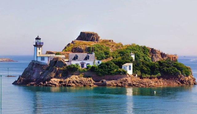 Les Hortensias - House with garden sea view Dourduff en mer