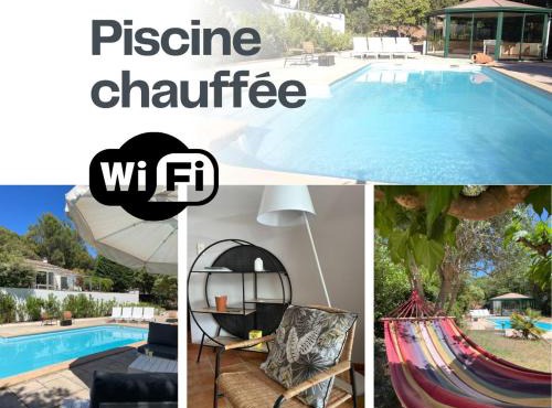 Les Iris Villa Piscine chauffée 6 pers