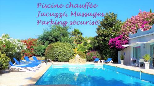 Les Jardins de Bormes, hôtel adult only, accès sauna & jacuzzi inclus