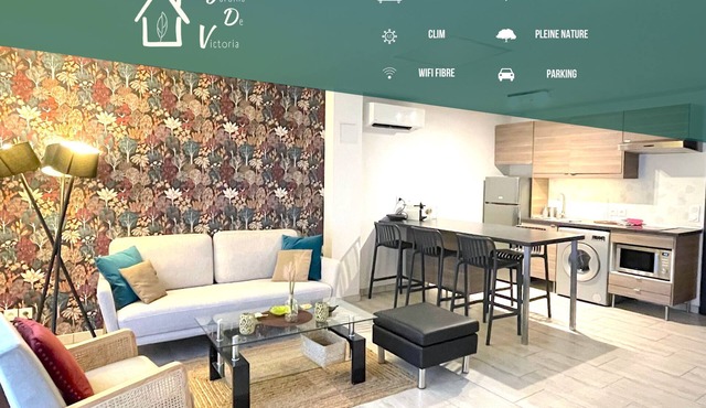 Les jardins de Victoria-Pleasure of the countryside 10 min from MEETT Blagnac Airbus