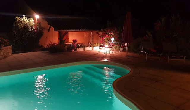 Les Lauriers Villa Climatisée Avec Piscine a l' Abri des Regards