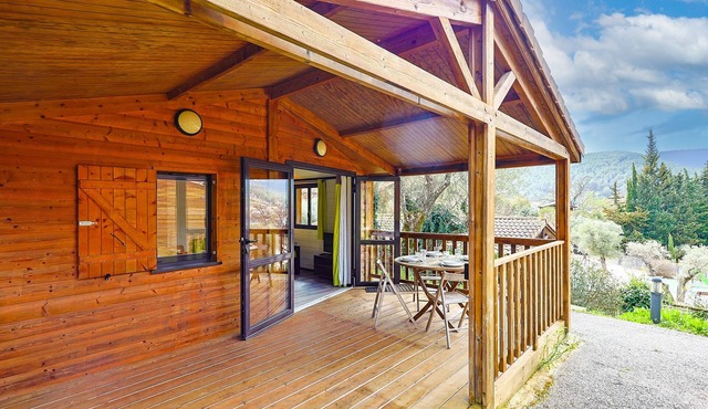 Les Lingoustes - Cottage climatisé avec piscine