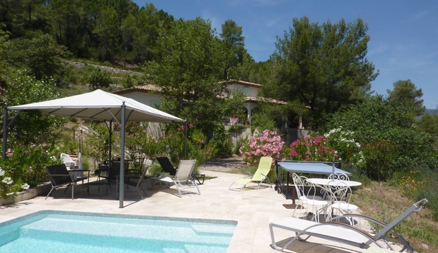 LES OLIVIERS with swimming pool - gite 1er village Bio - jas de roucas
