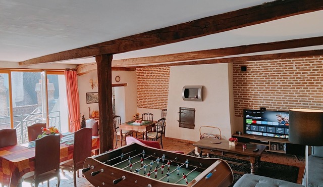 Les Petites Forges Centre Historique Auxonne 120 m2 (5' from A39 freeway)