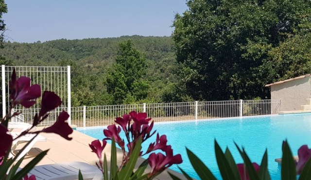 Les Pins, au Cœur des Cévennes Ardéchoise Avec Piscine à Débordement