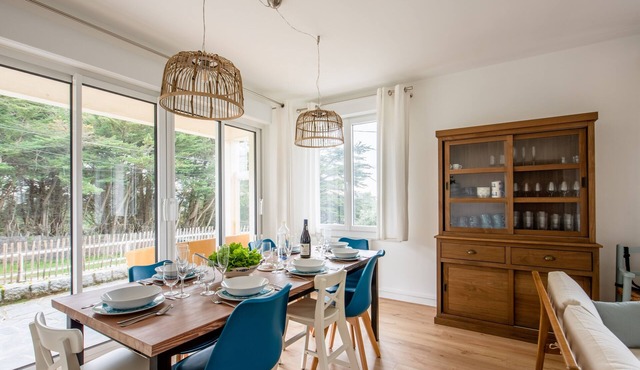 Les Roches Plates - Maison familiale avec vue mer