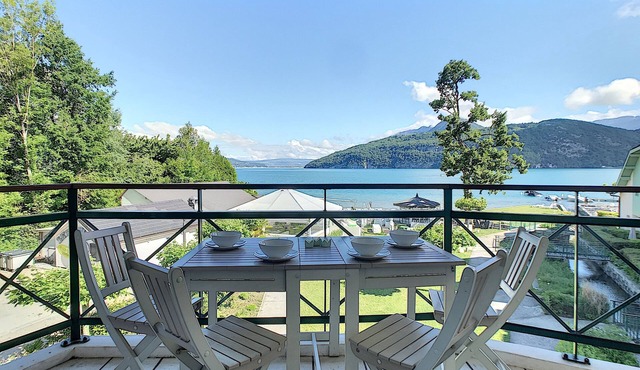 Les Roseaux du Lac 217 - Duplex chaleureux avec accès direct au lac et plage privée