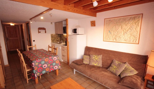 Les Saisies: Apartment 8 pers, south balcony, pets allowed