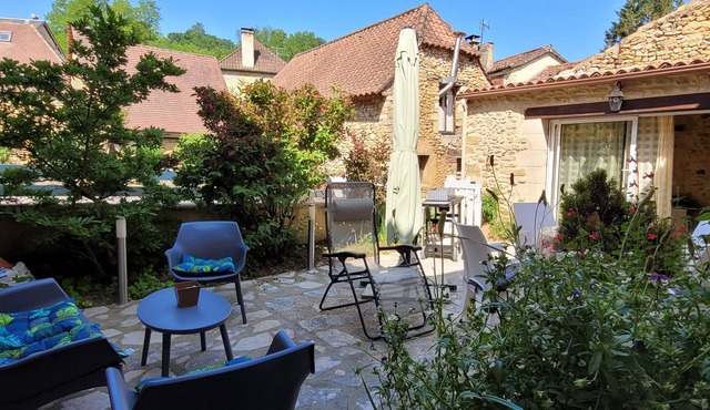 Les Sauges Rouges" 3 * air-conditioned gîte in Périgord Noir