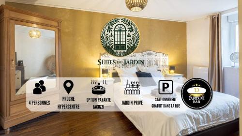 Les Suites du Jardin - Eden - Option Payante Jacuzzi