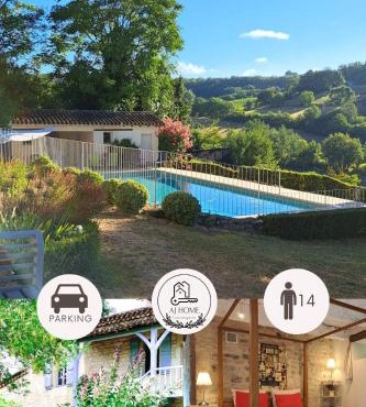 "Les Tournesols" piscine, campagne, idéal familles
