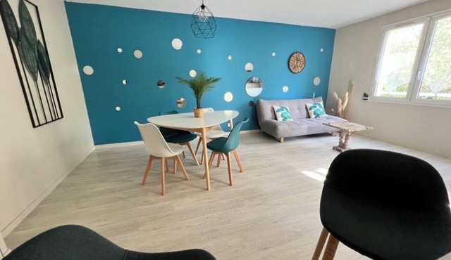 Les Ulis beautiful fully equipped 2-room apartment