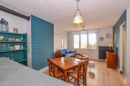 Les Valéricaines - Bel appartement - vue sur les toits de St Valéry