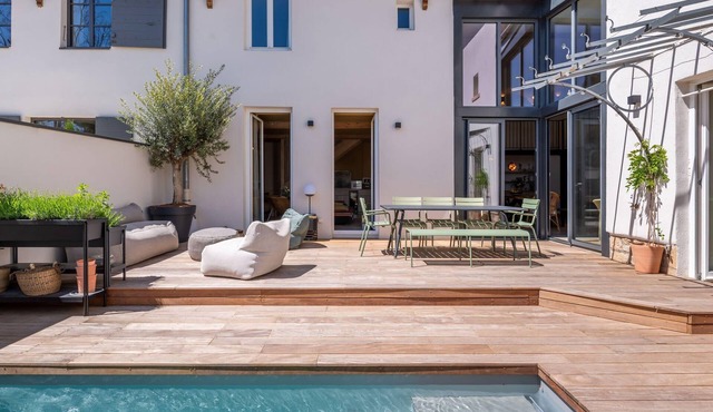 Les Vieilles portes - Newly refurbished house with pool