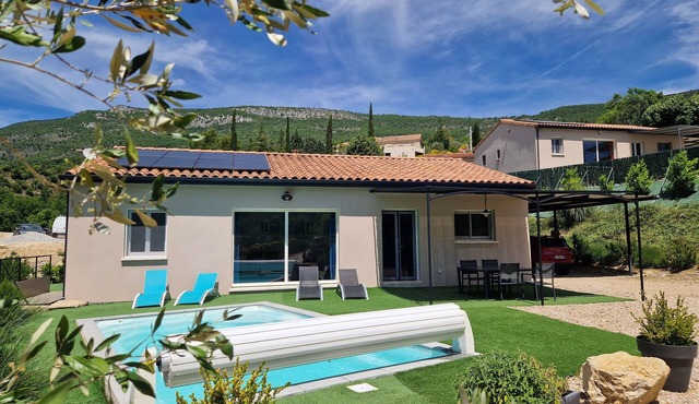 Les Villas Dorées - Metal Villa facing Mont Ventoux