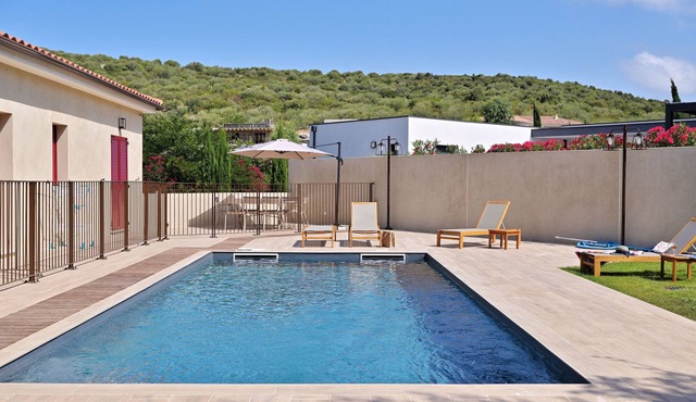 Les volets rouges - luxury villa with swimming pool - Oletta St FLorent - Pegonia