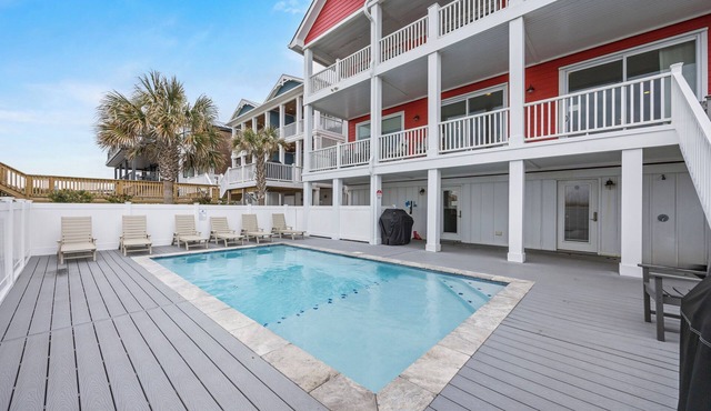 🌊Less Stress: Oceanfront Home with Private Pool + Elevator🌊