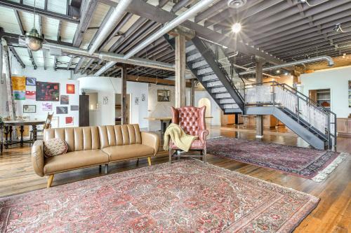 Less Than 1 Mi to Wittenberg Eclectic Loft with Parking!