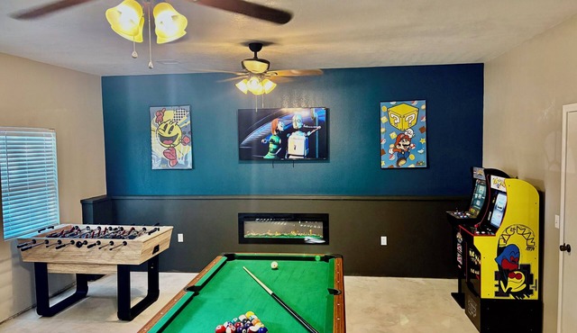 Level up at the Enid Game House/Near Vance AFB/Themed Rooms