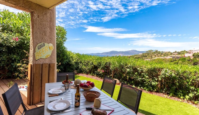 Libertà - Appt à porticcio climatisé, proche plage