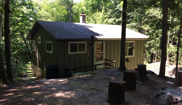 "Life is better at a cabin in the woods. and on a lake."