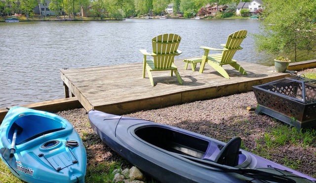 Life on the Lake. Enjoy the peace and kayaks.