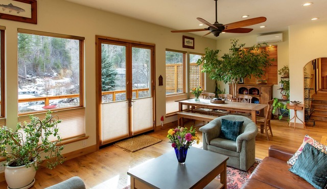 Light Filled Home 10 miles West of Boulder with Views of Cascading Waterfalls