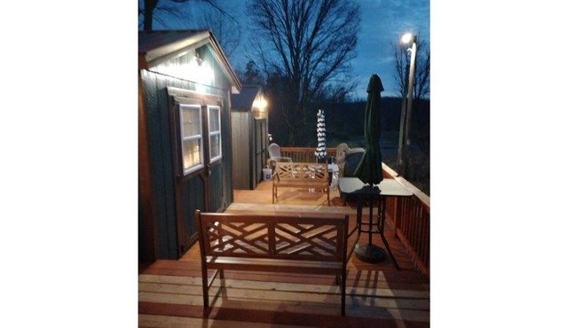 Light Grey Tiny House Unit 1