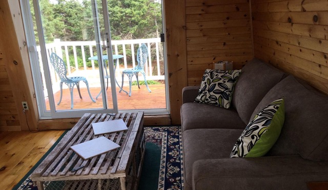 Lighthouse on the cliffs of Kildare Capes, PEI License # 2101229