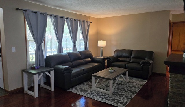 Lights on Watson II in awesome Wichita with cool AC and comfort for work/leisure