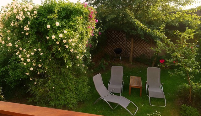 Like in the country, house 5 min from Paris 13 terrace, garden and barbecue!