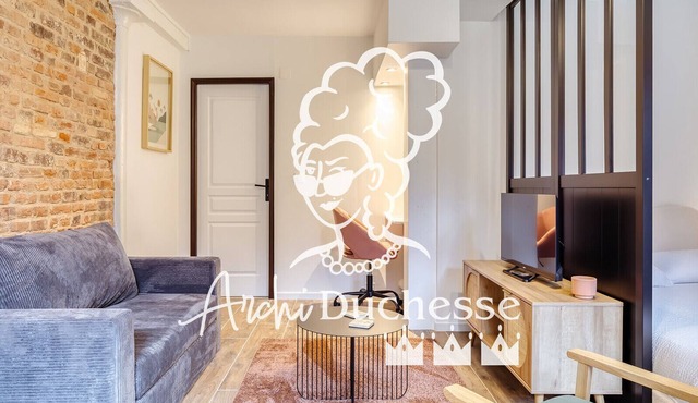 Lili, studio rénové pour 2 personnes proche du Vieux marché