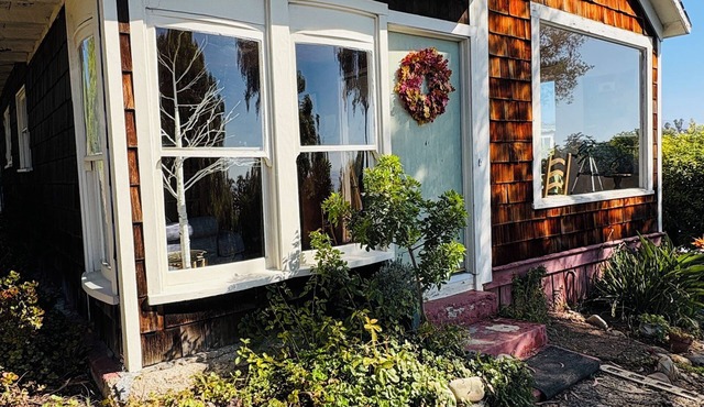 Lillie’s Oceanview RUSTIC Boho Surf Cottage nSteps to the beach & fun!