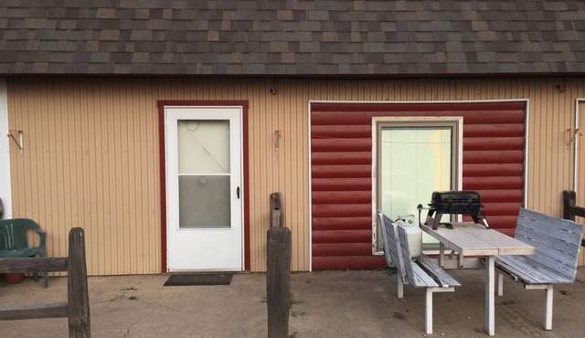 "Line Shack" of the PondaRosa Inn Duplex & water park