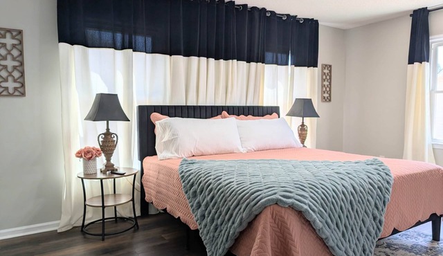 Linen and Light- Brand new furnishings!