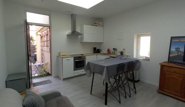 Lion sur mer : appartement les pieds dans le sable
