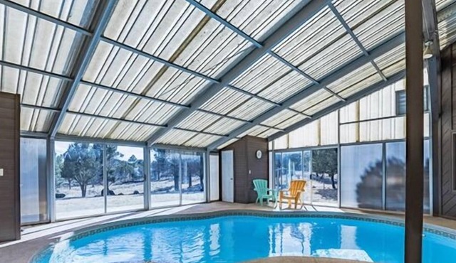 Little Bear Lodge | Indoor Pool Paradise w/Game Room & Forest Seclusion