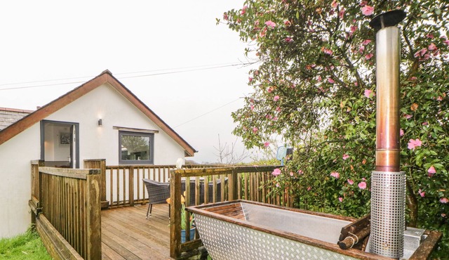 LITTLE FURSDON APARTMENT, pet friendly, with hot tub in Pensilva