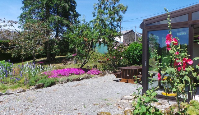 Little house in a hamlet in the Limousin countryside.
